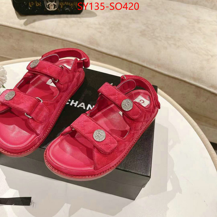 Women Shoes-Chanel,1:1 replica , ID: SO420,$: 135USD