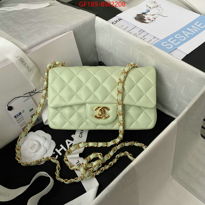 Chanel Bags(TOP)-Diagonal-,ID: BW2208,$: 189USD