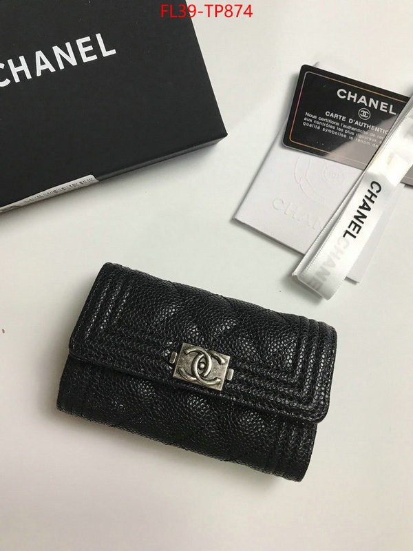 Chanel Bags(4A)-Wallet-,ID: TP874,$: 39USD