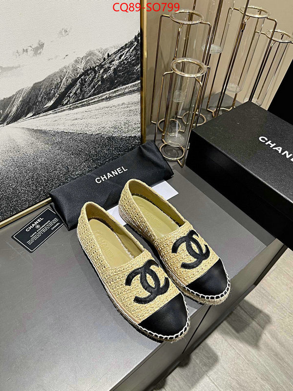 Women Shoes-Chanel,where to buy the best replica , ID: SO799,$: 89USD