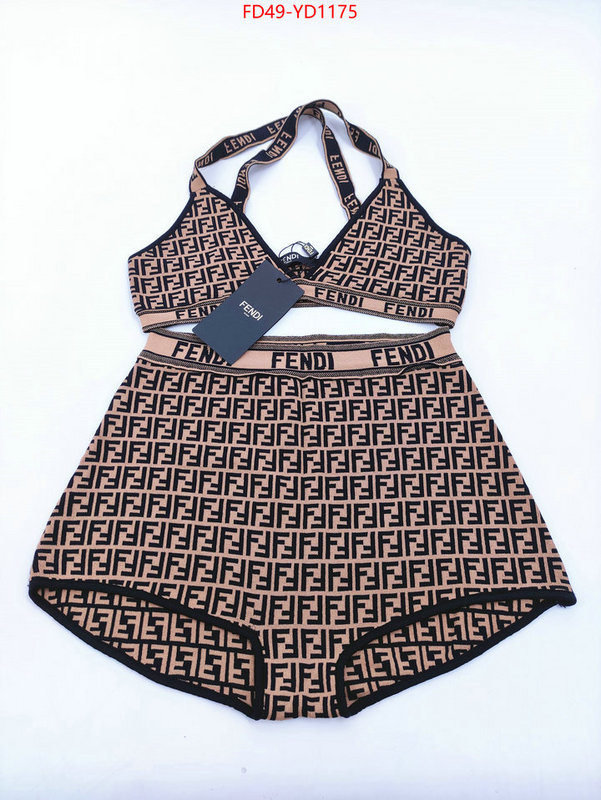 Swimsuit-Fendi,luxury cheap , ID: YD1175,$: 49USD