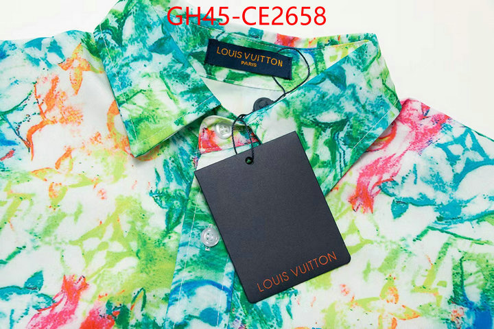 Clothing-LV,new designer replica , ID: CE2658,$: 45USD