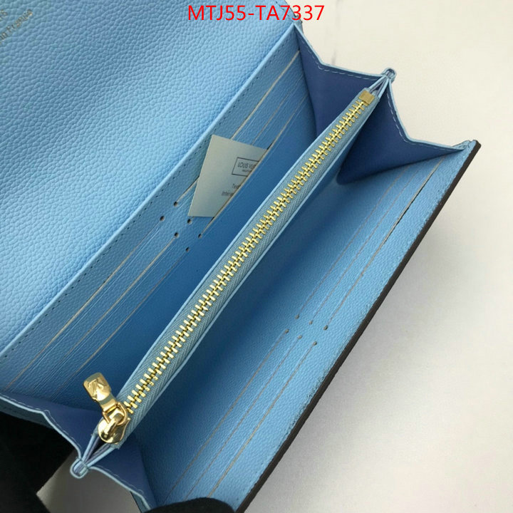 LV Bags(4A)-Wallet,ID: TA7337,$: 55USD