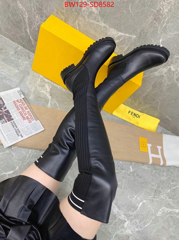 Women Shoes-Fendi,replica , ID: SD8582,$: 129USD