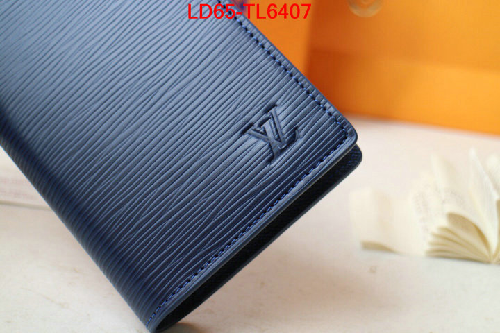 LV Bags(TOP)-Wallet,ID:TL6407,$: 65USD