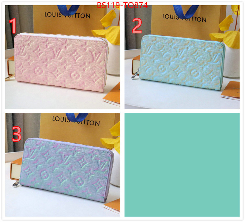 LV Bags(TOP)-Wallet,ID: TO874,$: 119USD