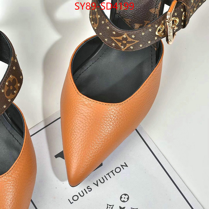 Women Shoes-LV,2023 aaaaa replica 1st copy , ID: SD4199,$: 89USD