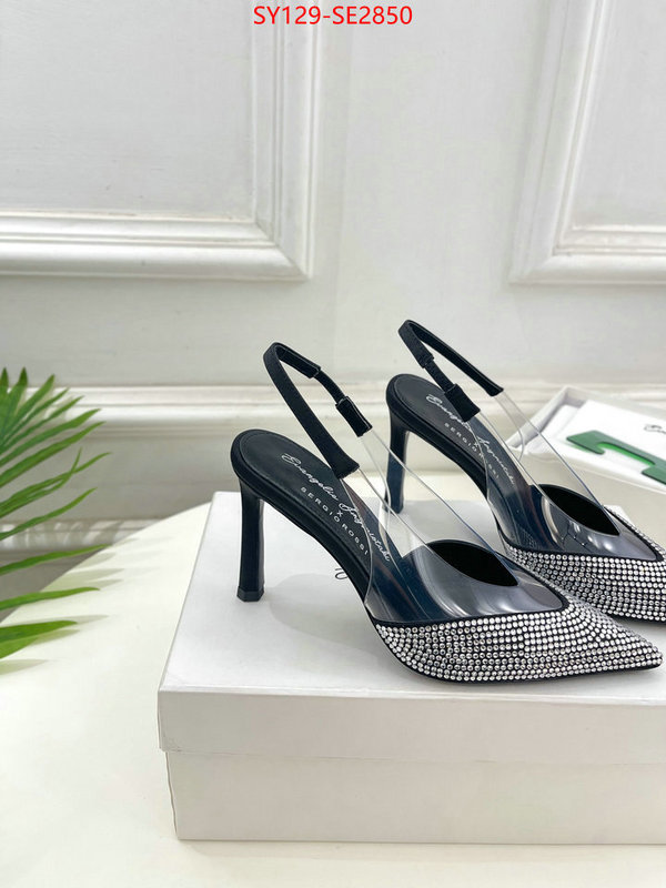 Women Shoes-Sergio Rossi,top sale ,luxury fashion replica designers , ID: SE2850,$: 129USD