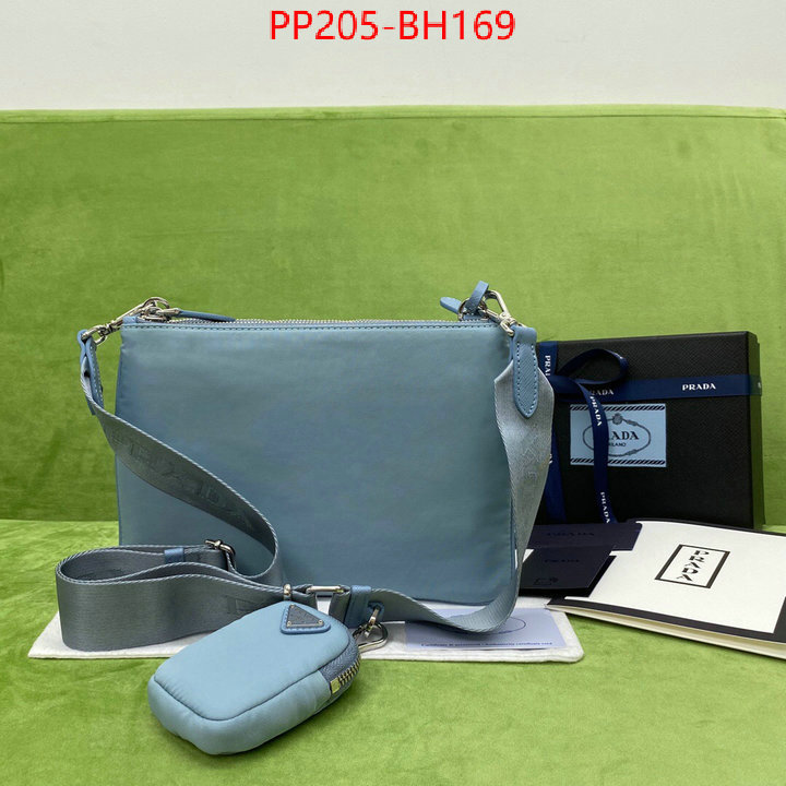 Prada Bags(TOP)-Diagonal-,ID: BH169,$:205USD