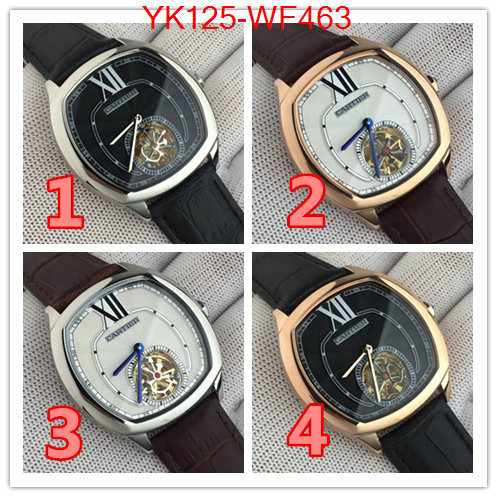 Watch(4A)-Cartier,mirror copy luxury , ID: WF463,$:125USD
