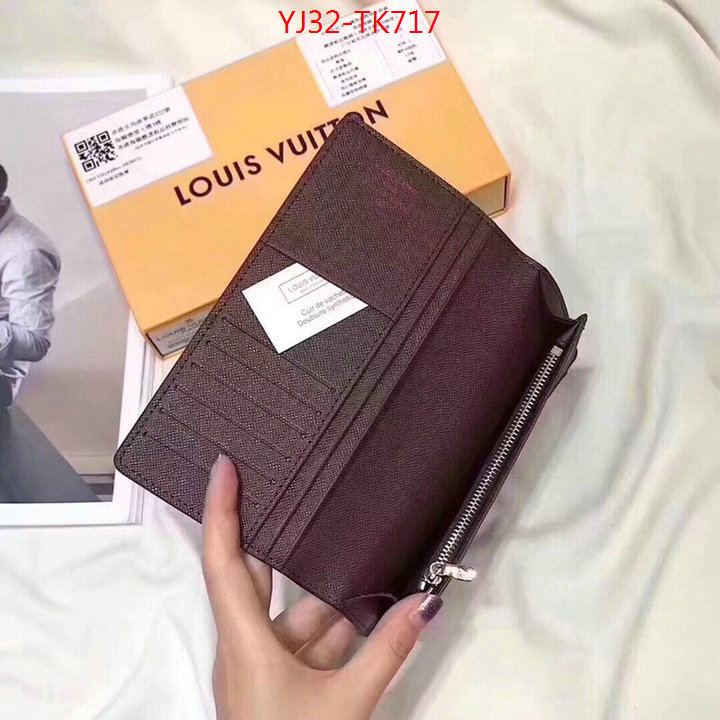 LV Bags(4A)-Wallet,ID: TK717,$:32USD
