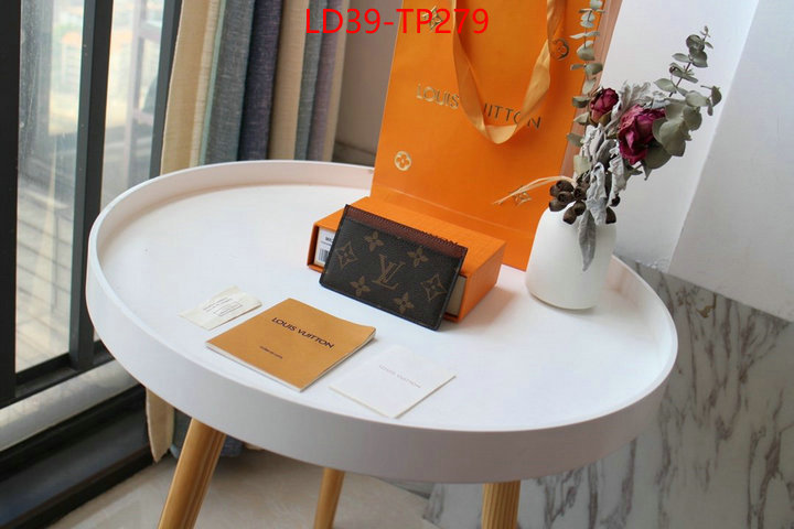 LV Bags(TOP)-Wallet,ID: TP279,$: 39USD