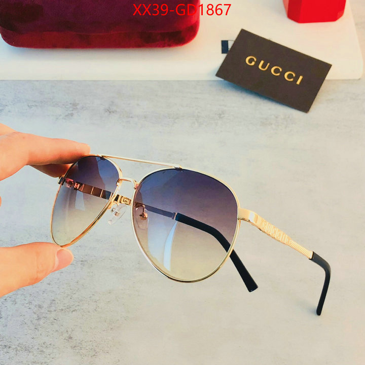 Glasses-Gucci,mirror quality , ID: GD1867,$: 39USD