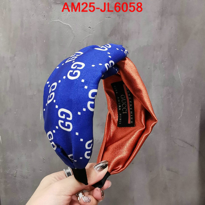 Hair band-Gucci,mirror quality , ID: JL6058,$: 25USD