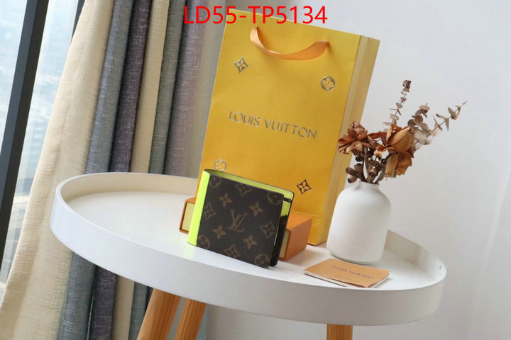 LV Bags(TOP)-Wallet,ID: TP5134,$: 55USD