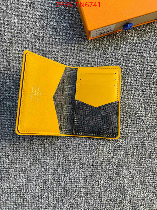 LV Bags(4A)-Wallet,ID: TN6741,$: 35USD