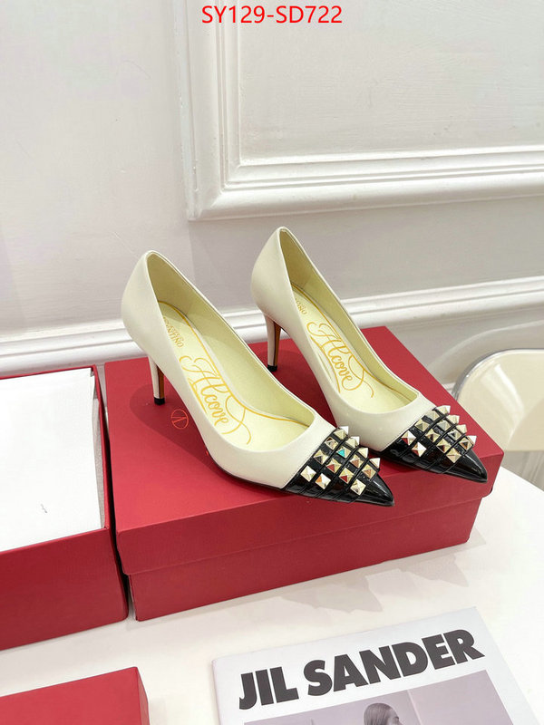 Women Shoes-Valentino,2023 replica wholesale cheap sales online , ID: SD722,$: 129USD