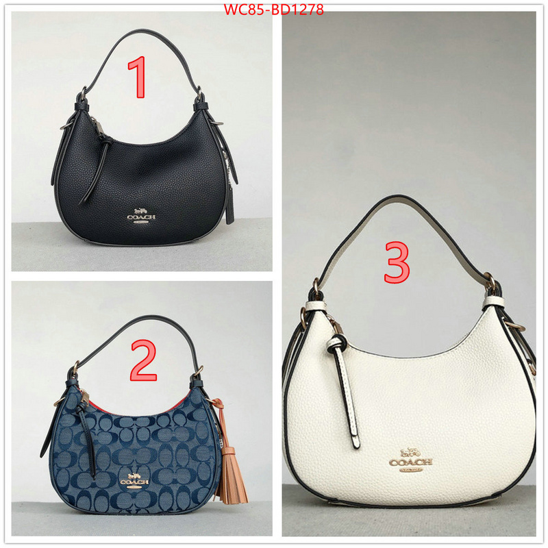 Coach Bags(4A)-Handbag-,the top ultimate knockoff ,ID: BD1278,$: 85USD