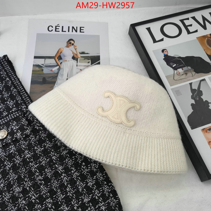 Cap (Hat)-Celine,can i buy replica , ID: HW2957,$: 29USD