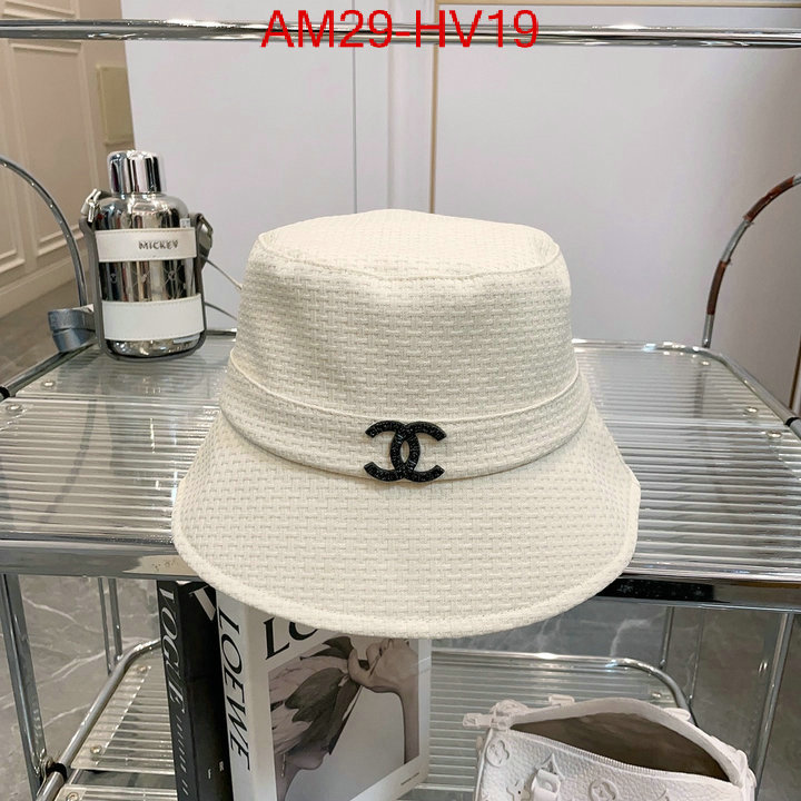 Cap (Hat)-Chanel,fashion replica ,ID: HV19,$: 29USD