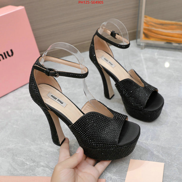 Women Shoes-Miu Miu,wholesale replica , ID: SE4905,$: 125USD