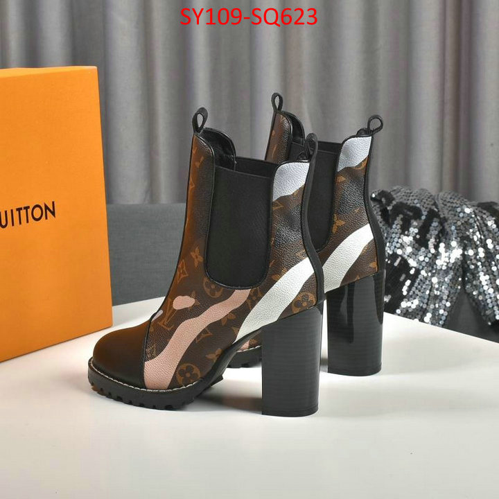 Women Shoes-LV,wholesale imitation designer replicas , ID:SQ623,$: 109USD