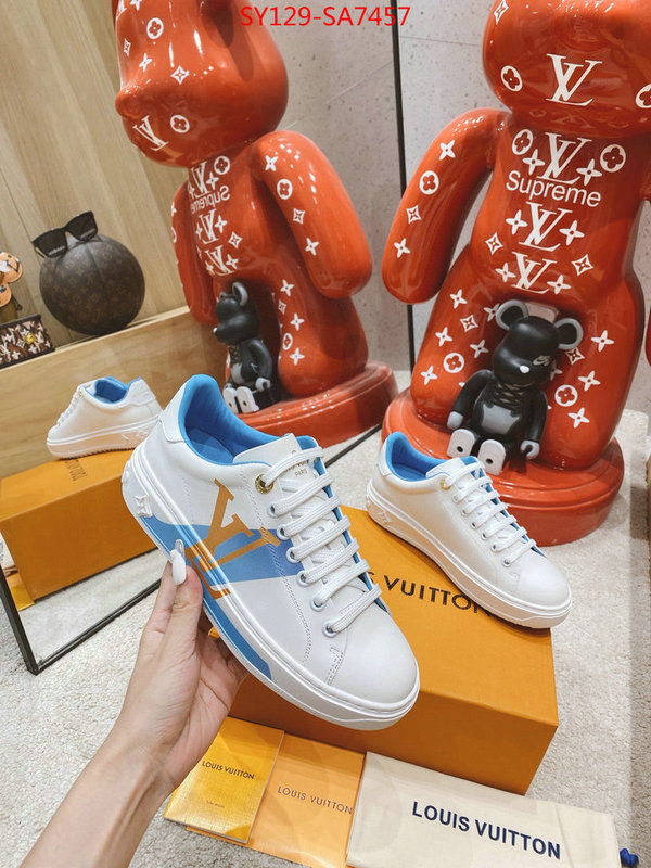 Women Shoes-LV,wholesale replica , ID: SA7457,$: 129USD