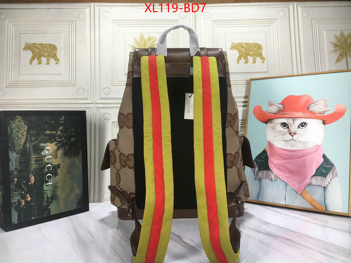 Gucci Bags(4A)-Backpack-,buy 1:1 ,ID: BD7,$: 119USD