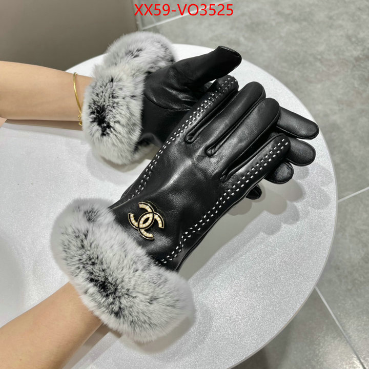 Gloves-Chanel,7 star collection , ID: VO3525,$: 59USD