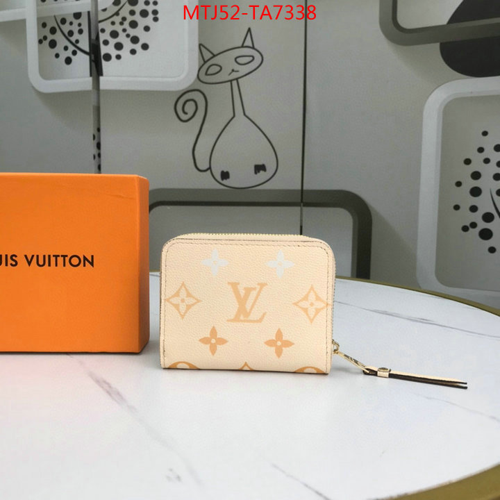 LV Bags(4A)-Wallet,ID: TA7338,$: 52USD