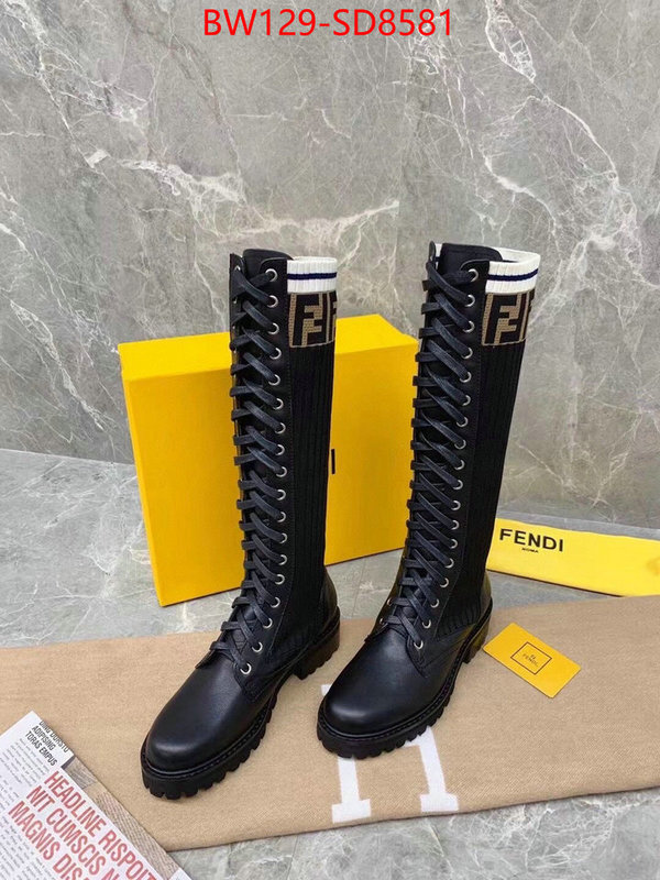 Women Shoes-Fendi,replica best , ID: SD8581,$: 129USD