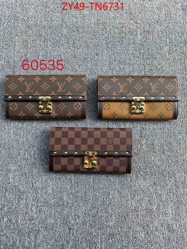 LV Bags(4A)-Wallet,ID: TN6731,$: 49USD