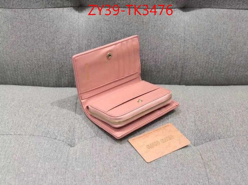 Miu Miu Bags(4A)-Wallet,sale ,ID: TK3476,$:39USD