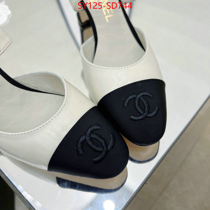 Women Shoes-Chanel,best replica quality , ID: SD744,$: 125USD