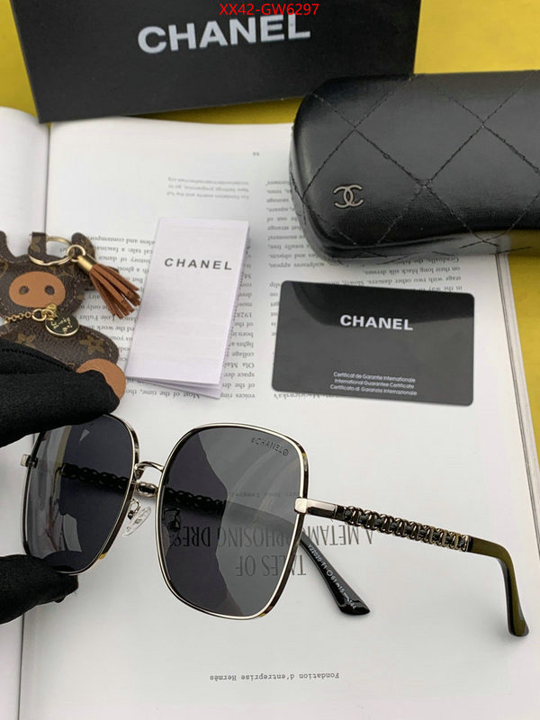 Glasses-Chanel,replica wholesale , ID: GW6297,$: 42USD