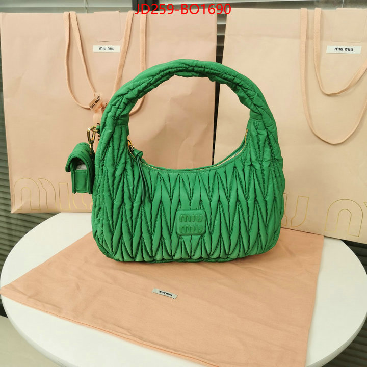 Miu Miu Bags(TOP)-Handbag-,sellers online ,ID: BO1690,$: 259USD