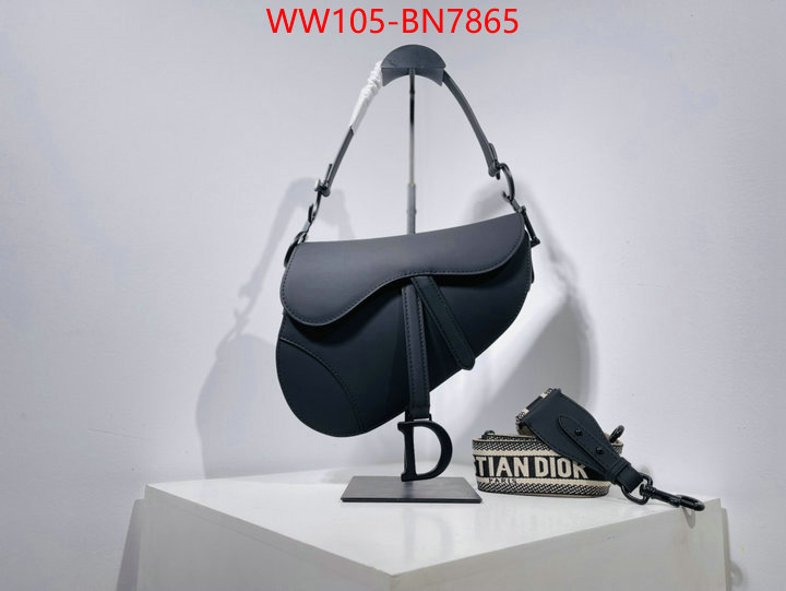 Dior Bags(4A)-Saddle-,ID: BN7865,$: 105USD