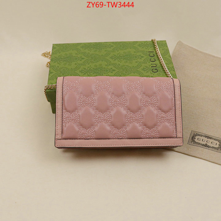 Gucci Bags(4A)-Wallet-,the best ,ID: TW3444,$: 69USD