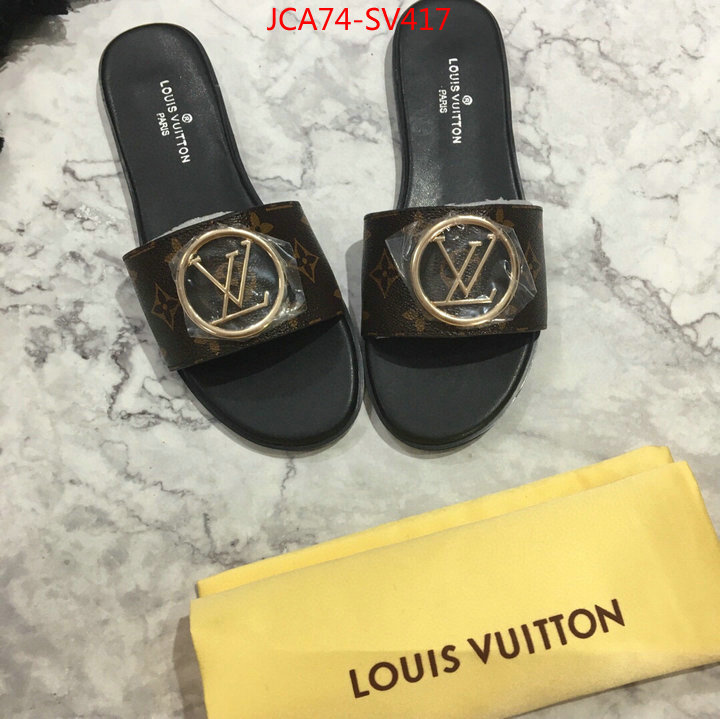 Women Shoes-LV,what 1:1 replica , ID: SV417,$:74USD