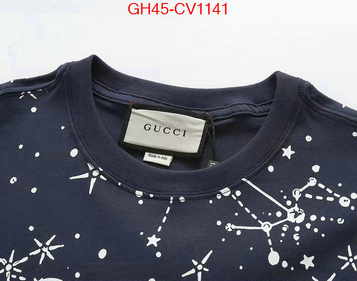 Clothing-Gucci,online sales , ID: CV1141,$: 45USD