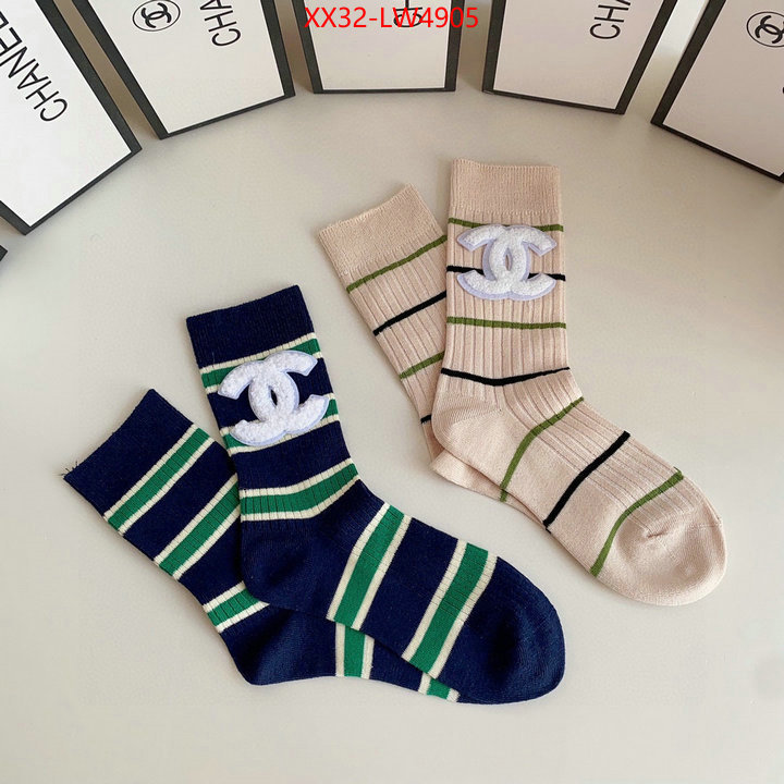 Sock-Chanel,buy cheap replica , ID: LW4905,$: 32USD