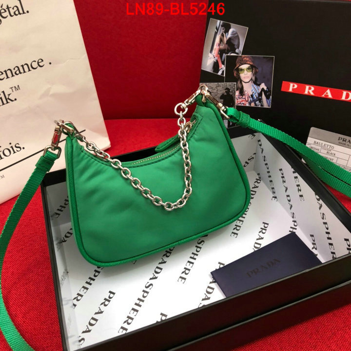 Prada Bags(4A)-Re-Edition 2000,buy first copy replica ,ID: BL5246,$: 89USD