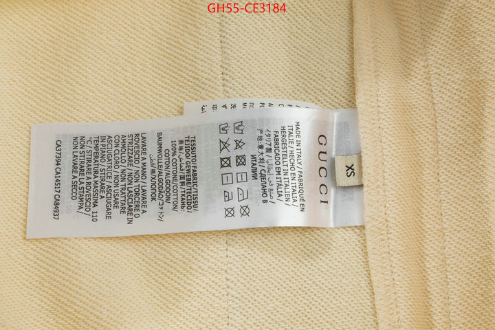 Clothing-Gucci,where to find best , ID: CE3184,$: 55USD