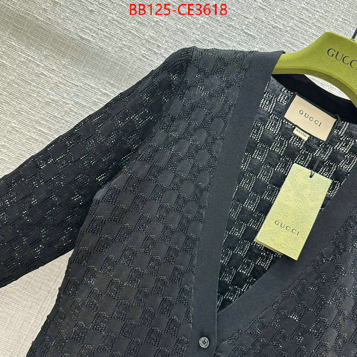 Clothing-Gucci,from china , ID: CE3618,$: 125USD