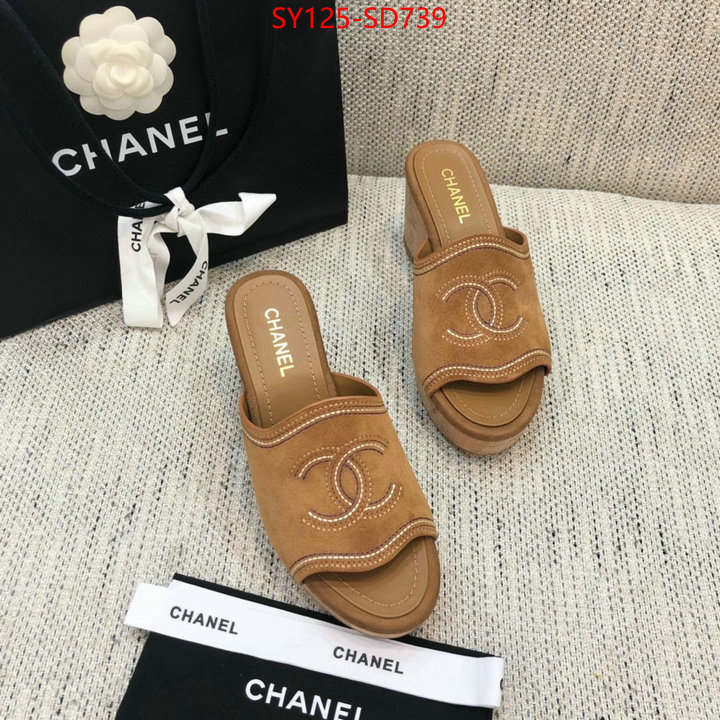 Women Shoes-Chanel,high quality replica designer , ID: SD739,$: 125USD