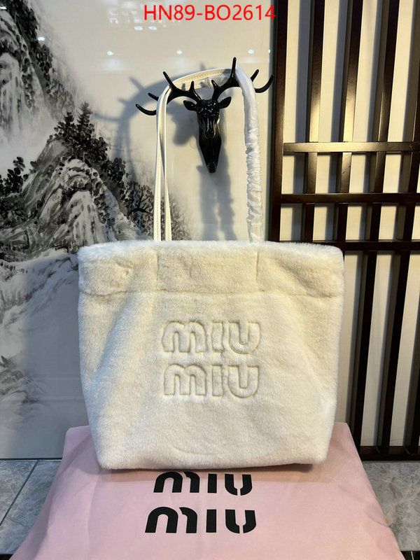 Miu Miu Bags(4A)-Handbag-,high quality perfect ,ID: BO2614,$: 89USD