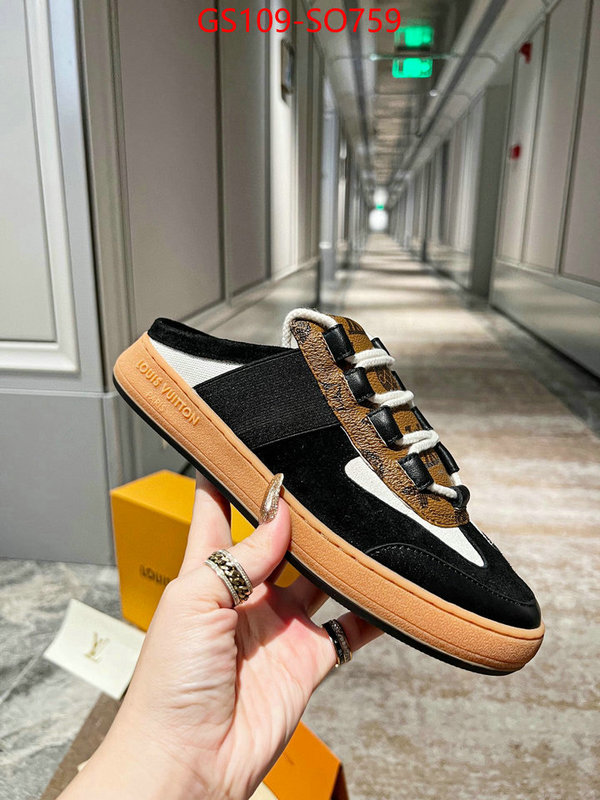 Women Shoes-LV,store , ID: SO759,$: 109USD