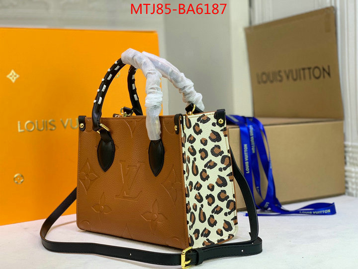 LV Bags(4A)-Handbag Collection-,ID: BA6187,$: 85USD