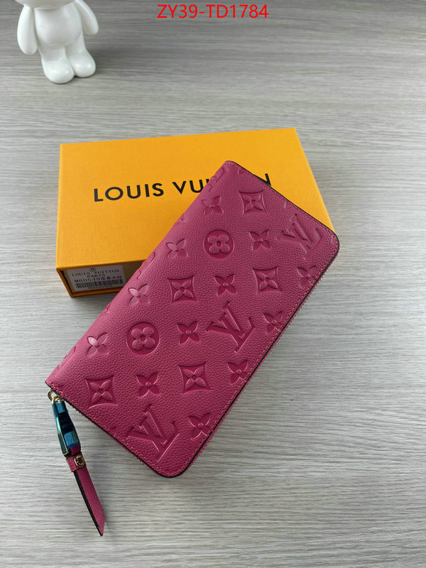 LV Bags(4A)-Wallet,ID: TD1784,$: 39USD