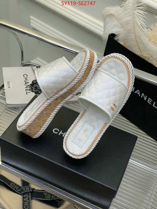 Women Shoes-Chanel,mirror quality , ID: SE2747,$: 119USD